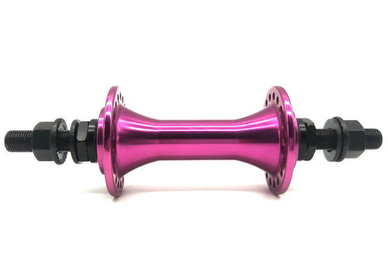 Przednie położenie piasty rowerowej BMX Bezpieczeństwo 3/8 "oś 2 uszczelnione łożyska