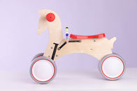 6-calowy rower brzozowy dla maluchów, koń na biegunach, rower biegowy bez podstawy
