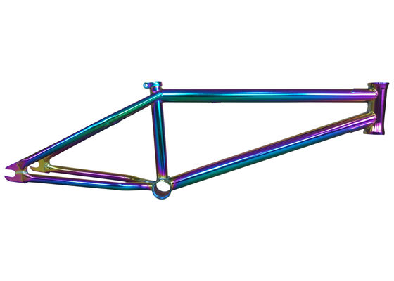 20 Cal rower BMX Rainbow Frame Oil Slick Full crmo Top Tube 20.75 "RC 336mm zintegrowana główka ramyMid bb wymienny hamulec